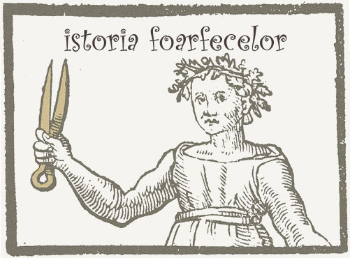 istoria foarfecelor