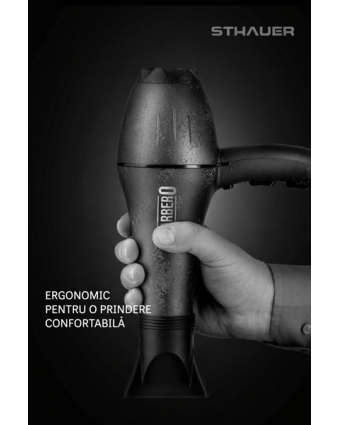 HP Firenze Barbero – Uscător de păr profesional pentru frizerie 2000 W_ergonomic